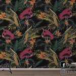 Fototapete - Flamingosi 2