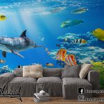 Delfin i ribice